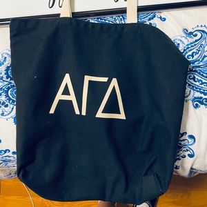 AGD sorority tote bag